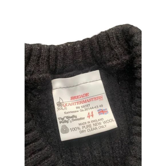 Vintage Womens Brigade Quartermasters The Woolly Pully Sweater Wool Sweater - Picture 4 of 6
